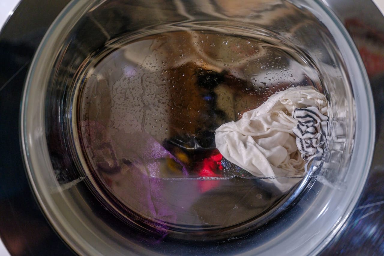 Appliance repair Irving TX: Washing machine washes dirty colored clothes