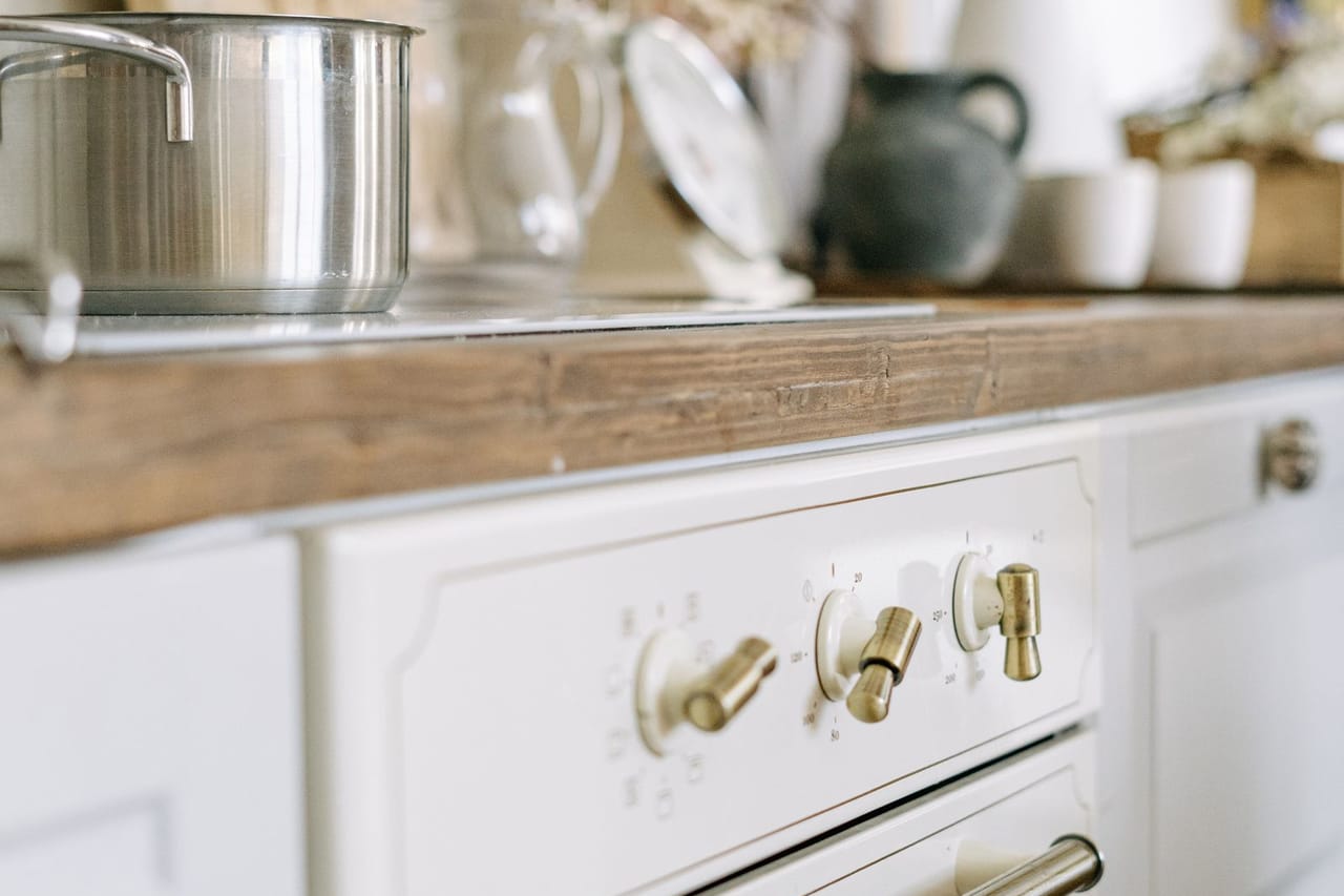 Appliance repair Portland ME: White oven in close up photography