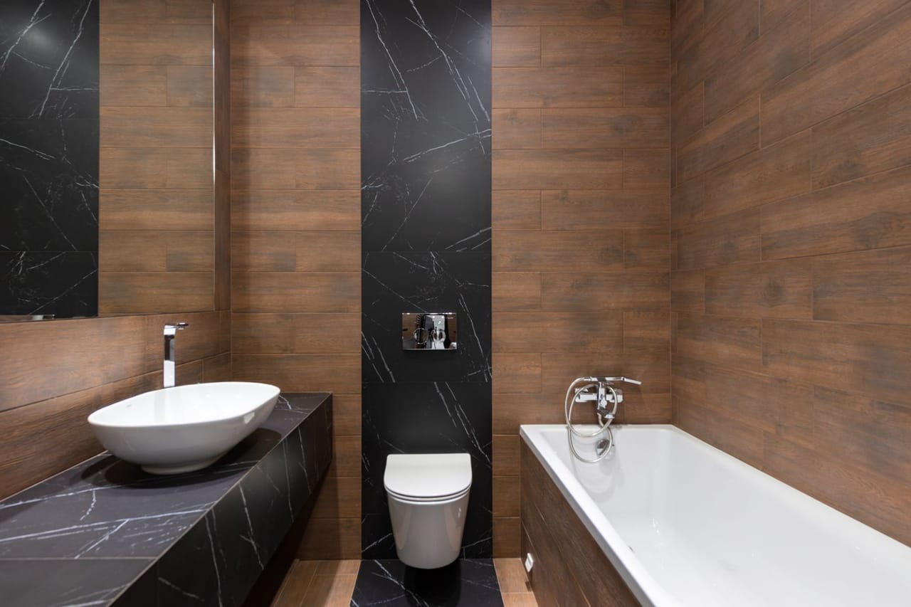Plumber Fairbanks AK: An interior of a modern bathroom