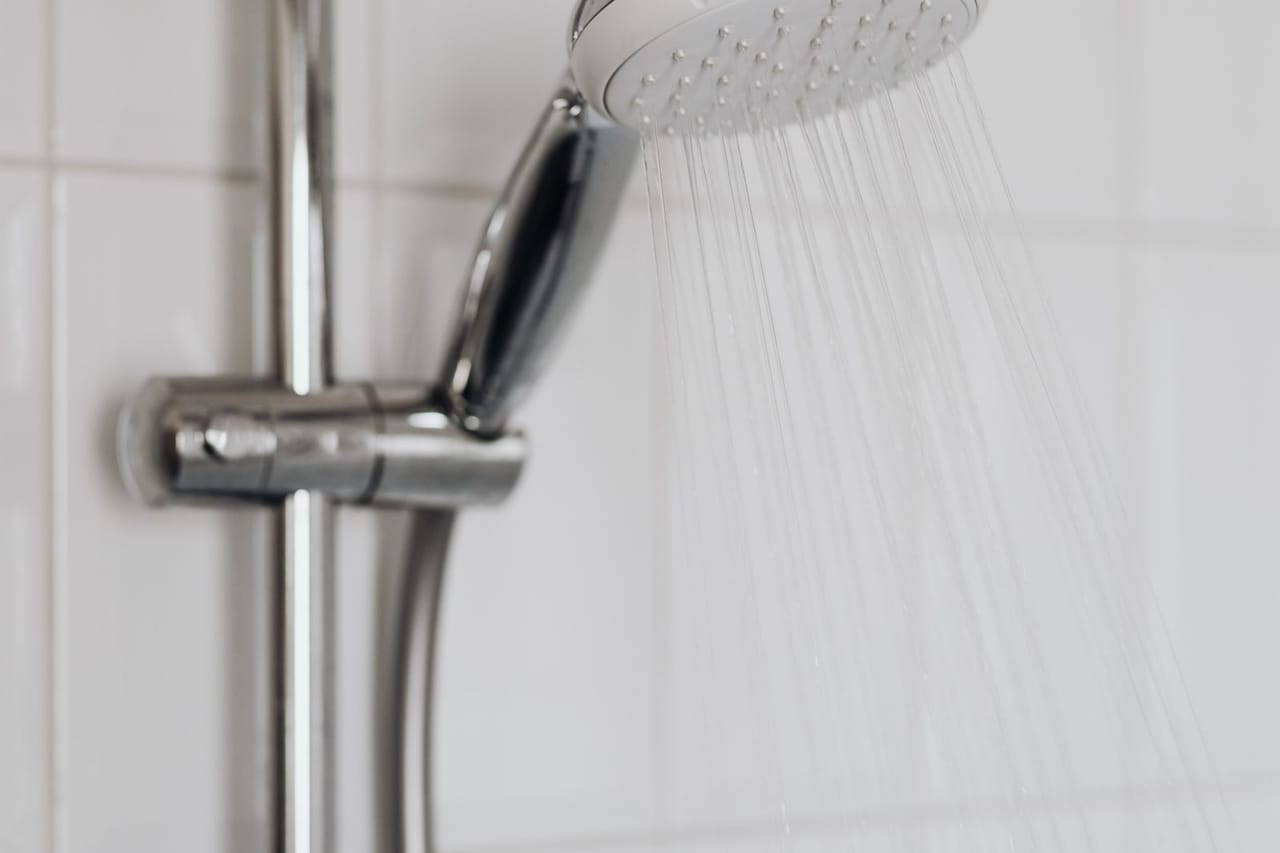 Plumber Lowell MA: Photo of a shower head