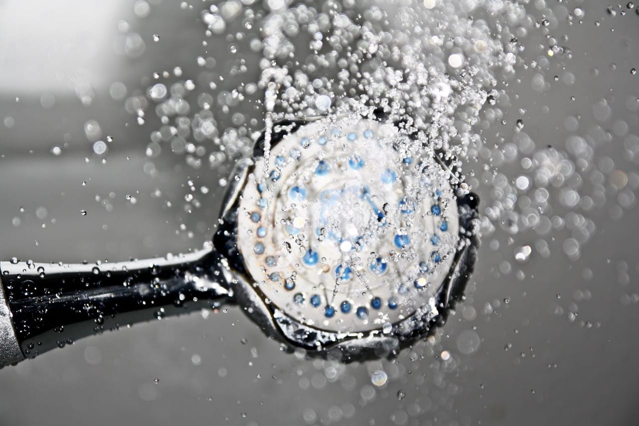 Plumber Springfield IL: Black shower head switched