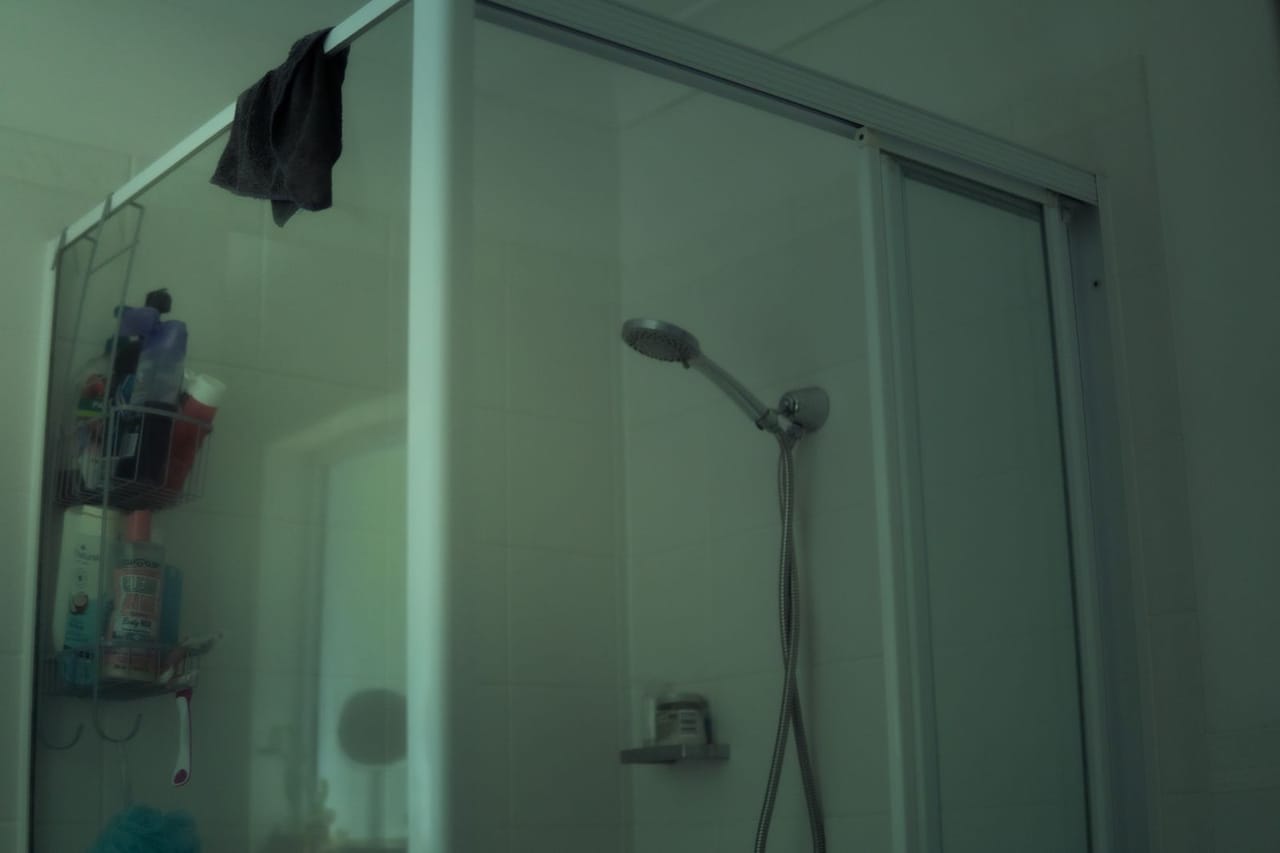 Plumber St Petersburg FL: Modern bathroom shower with glass door
