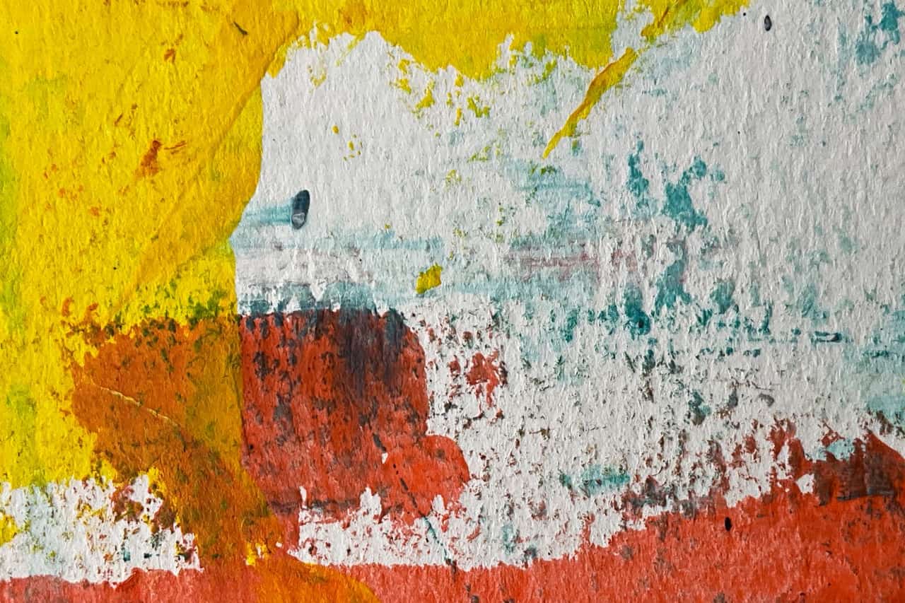 Water damage restoration St Petersburg FL: Colorful stains of paint